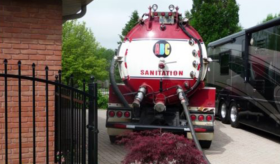 ABC Sanitation vacuum truck